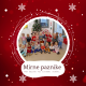 Red & White Modern Merry Christmas Facebook Profile Picture - 1